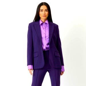 Greyven Prescott single breasted ponte blazer M